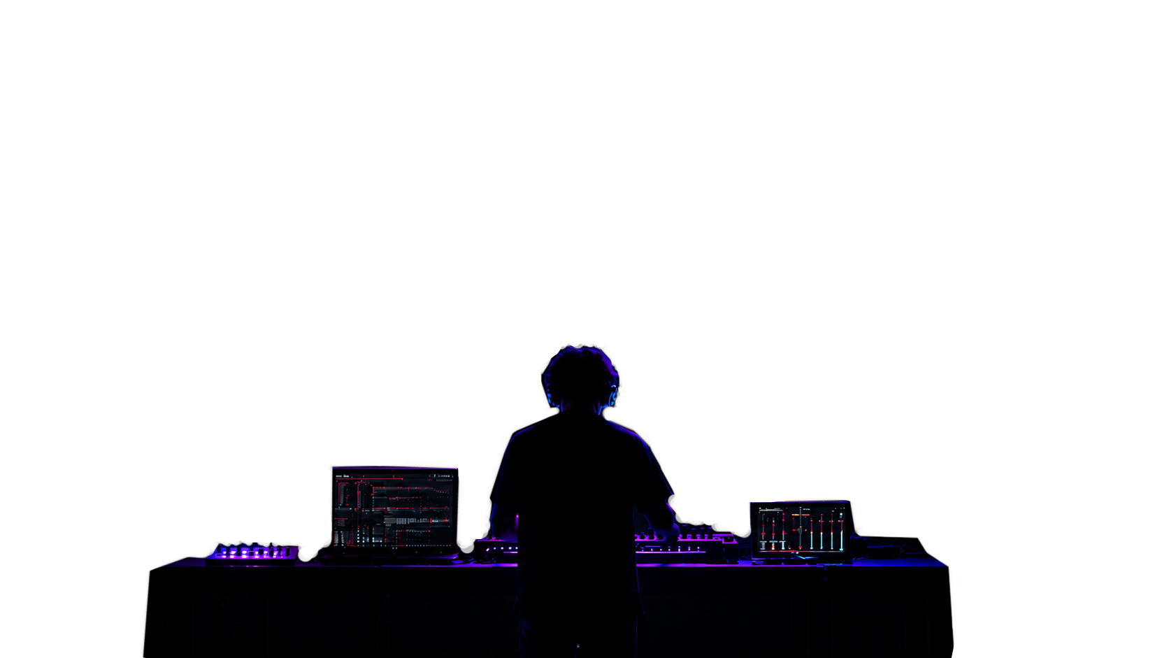 SYNZ Studio en directo con visuales reactivos