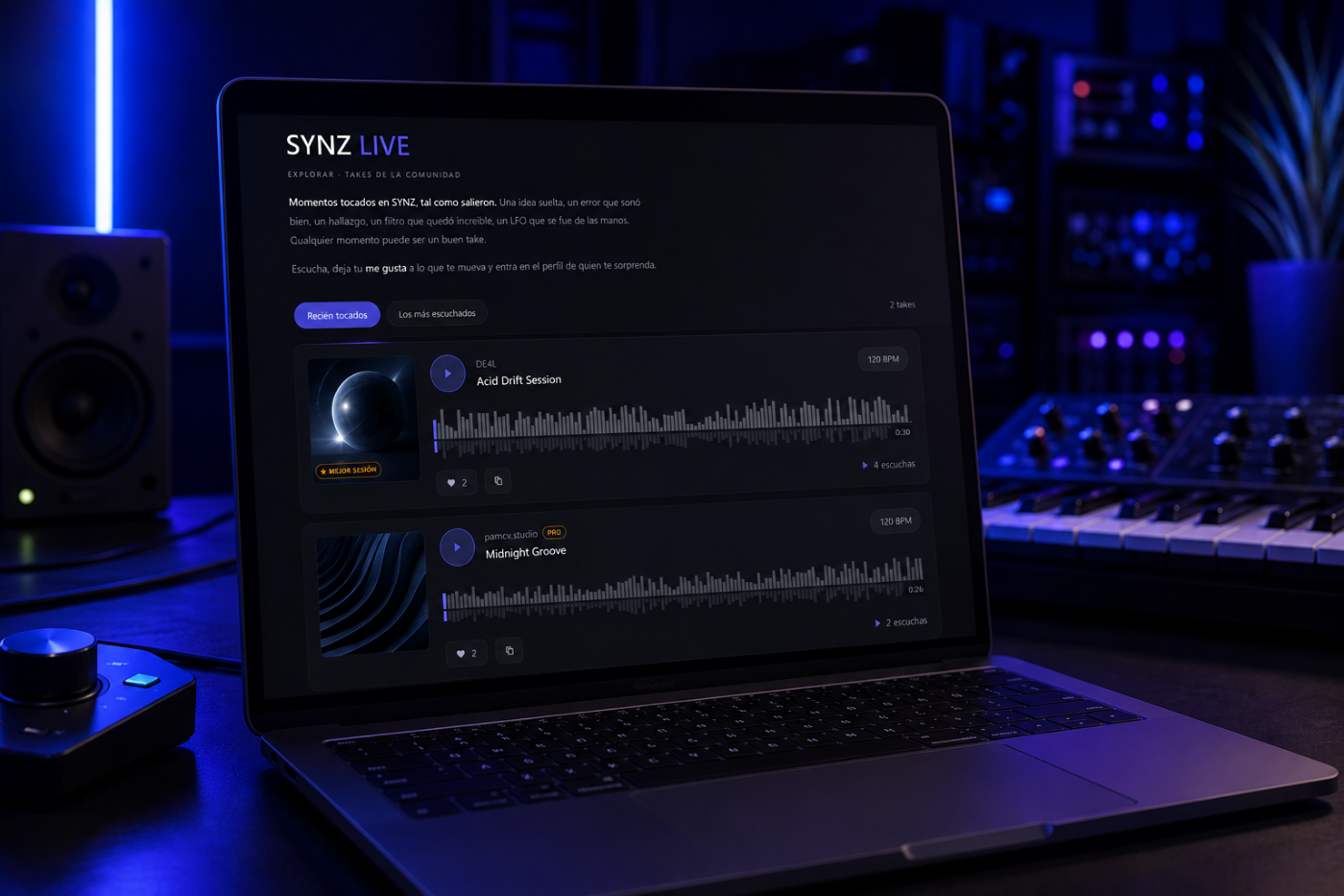 Takes de la comunidad en SYNZ
